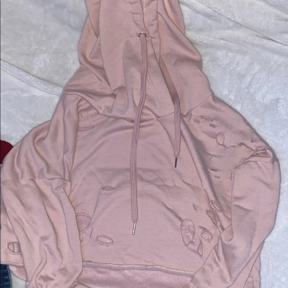 Cropped hoodie